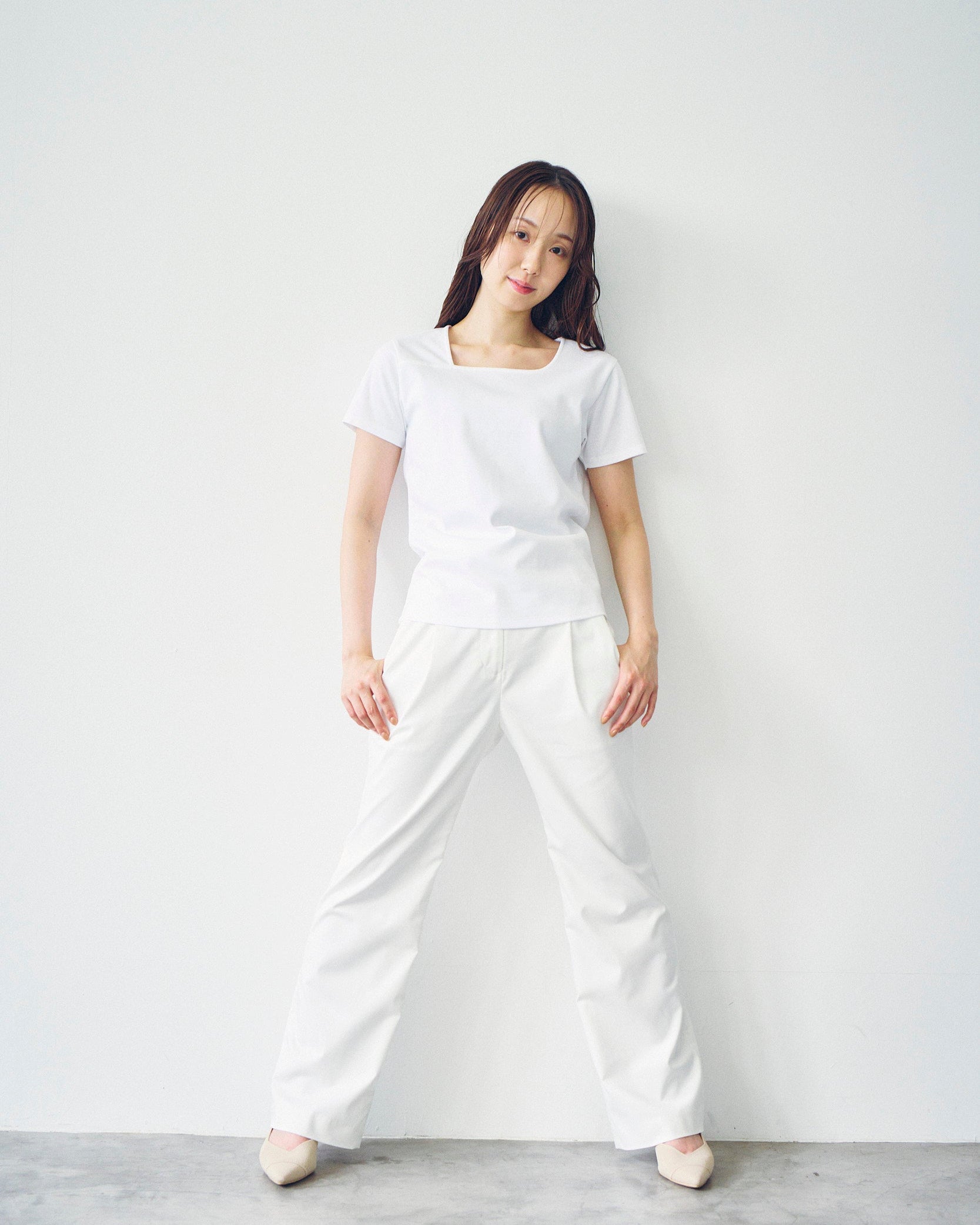 Chirimen Waist Pants