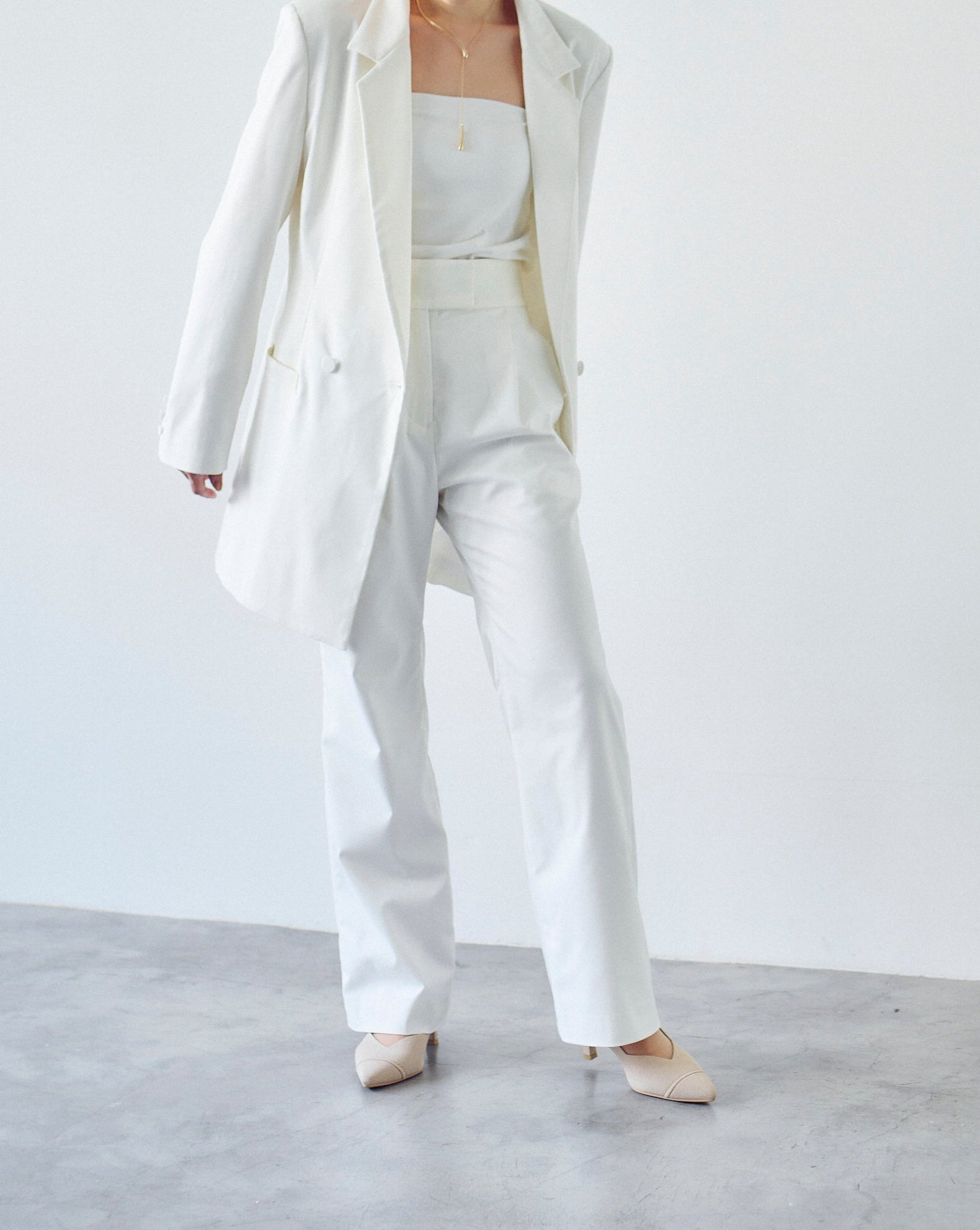 Chirimen Waist Pants