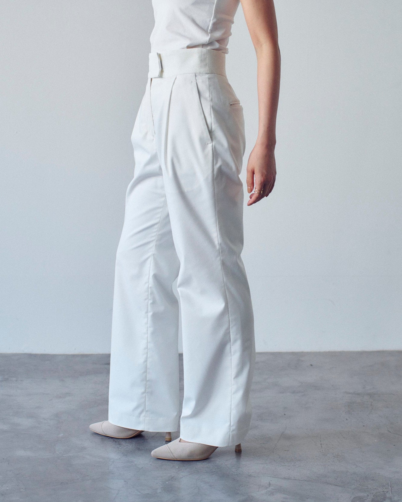 Chirimen Waist Pants