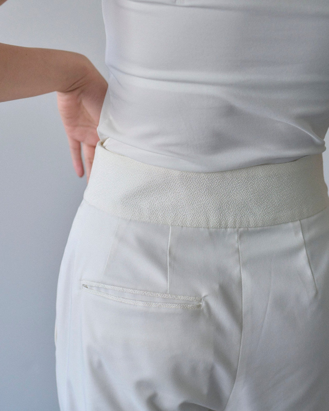 Chirimen White Set up