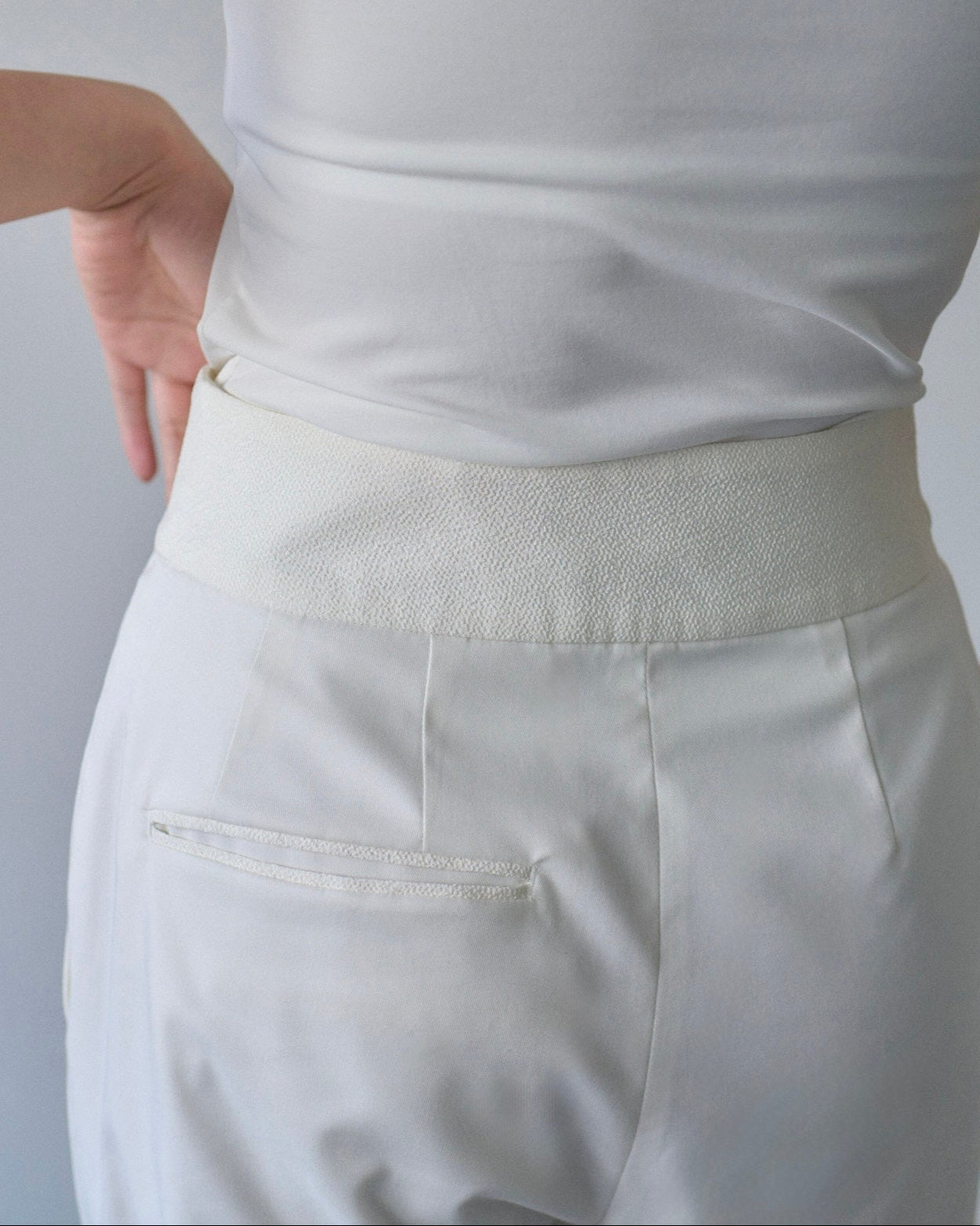 Chirimen Waist Pants