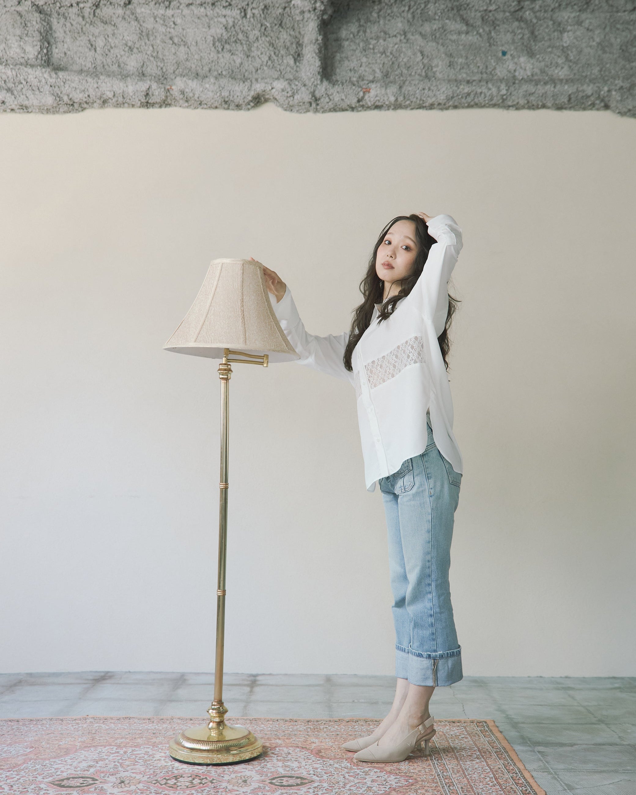 Yohaku Lace Shirt