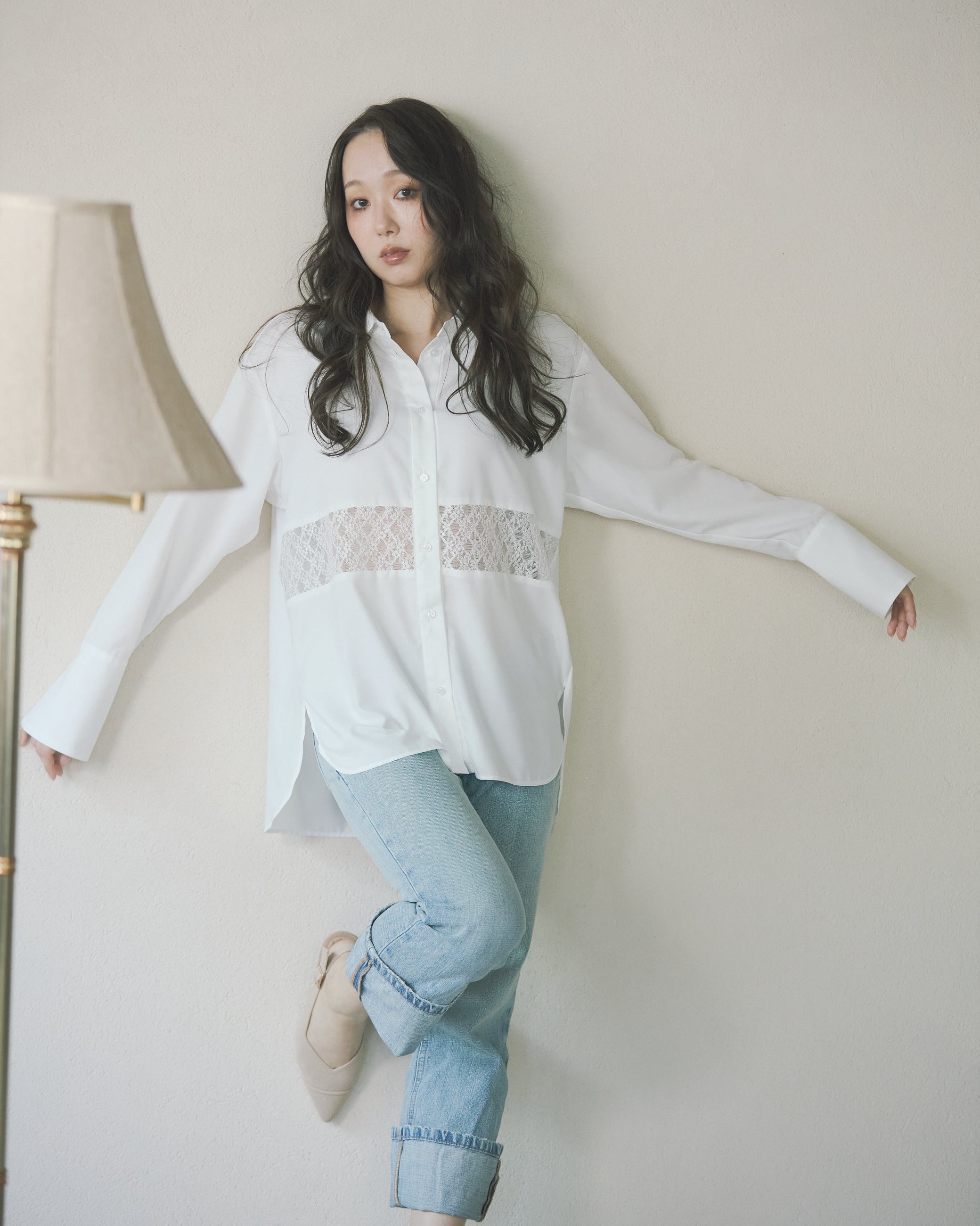 Yohaku Lace Shirt